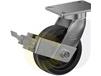 CASTERDEPOT TOP PLATE CASTERS - PHENOLIC WHEEL - CAPACITIES UP TO 3500 LBS.