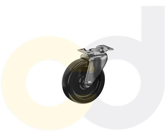 TOP PLATE CASTERS- POLYOLEFIN WHEELS