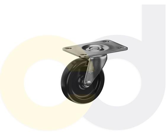 TOP PLATE CASTERS- POLYOLEFIN WHEELS