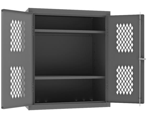 HEAVY DUTY VENTILATED CABINETS WITH ADJUSTABLE SHELVES