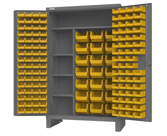 HEAVY DUTY CABINETS WITH HOOK-ON-BINS&#174; &amp; SHELVES