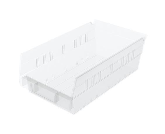 CLEAR SHELF BINS