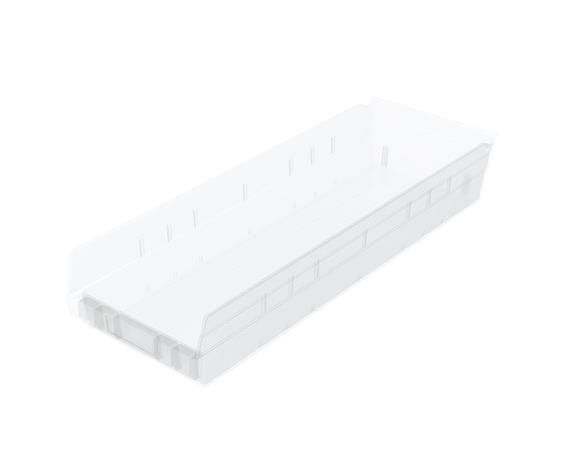 CLEAR SHELF BINS