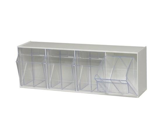 CLEAR TIP OUT BINS