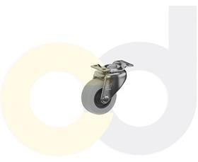 TOP PLATE CASTERS- THERMO-RUBBER WHEELS