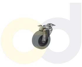 TOP PLATE CASTERS- THERMO-URETHANE WHEELS