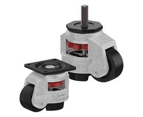 CASTERDEPOT LEVELING CASTERS - SIDE THUMB ADJUSTMENT - CAPACITIES UP TO 500 KG.