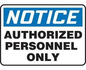 SAFETY SIGNS