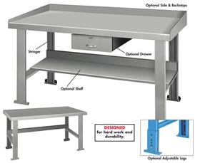 INDUSTRIAL WORK BENCHES - OPTIONAL ACCESSORIES
