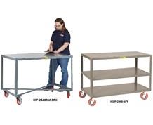 ALL-WELDED MOBILE TABLES
