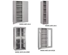 EXTRA HEAVY DUTY STORAGE CABINETS - 1,500 LB. CAPACITY PER SHELF