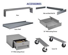 HEAVY-DUTY INDUSTRIAL WORKBENCH ACCESSORIES